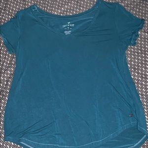 American eagle blue v neck